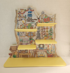 1997 Priscilla Hillman Mouse Tales Not a Creature was Stirring Display Stand