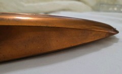 Vintage Gondola Gondolier Music Box Copper Color Plated READ Repair Project