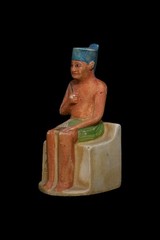 RARE ANCIENT EGYPTIAN ANTIQUITIES Stone Statue for King Khufu Pharaonic Egypt BC
