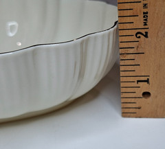 Belleek Heart Dish with Claddagh Image in Center 1980-1993
