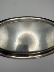 1962 Fresh Meadow Country Club Silver Plate Trophy Tray Presentation Platter NY