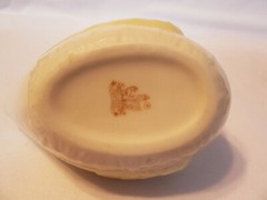 PAIR OF BELLEEK PARIAN CHINA , SWAN CREAMER AND SEA SHELL CANDY OBLONG DISH