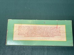 NOS Vintage 1975 Avon Bayberry Wreaths Soap (3) Pc Original Gift Box Christmas