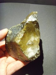 Lower Paleolithic -Fine Acheulean chisel/chopper. c.500,000+ BP.