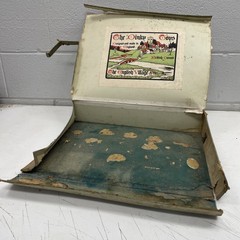 ORIGINAL VINTAGE RETRO Dinky Toys English Village Advert Cafe Box