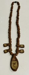 Pre Columbian, Pottery, Necklace, Pendant, Handmade Signed