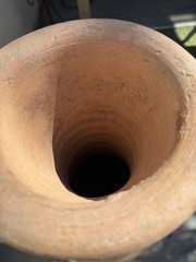 Roman Dressel-type amphora, 1st-2nd century AD. Terracotta