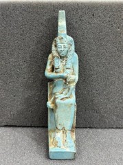 Rare Antique Pharaonic Stone Isis God Statue Ancient Egyptian Antiquities B.C