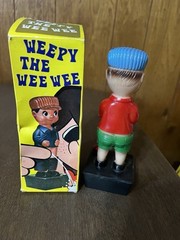Vintage Weepy the Wee Wee Boy Figure Novelty Lower Pants with Box