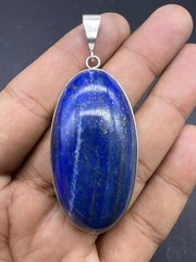Very Natural Old High Grade Lapis Lazuli Stone Antique Pendent From Afghanistan