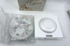 Vintage 1979 Avon Butterfly Fantasy Porcelain Dishes Soap Set w/ Box Brazil