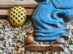 Vintage Mid Century 1971 Sexton #792 Men and Boy Shooting Pool Cast Iron