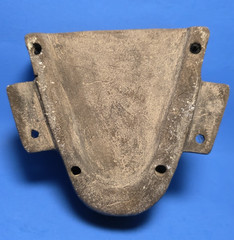 PRE-COLUMBIAN TEOTIHUACAN STONE PECTORAL MASK
