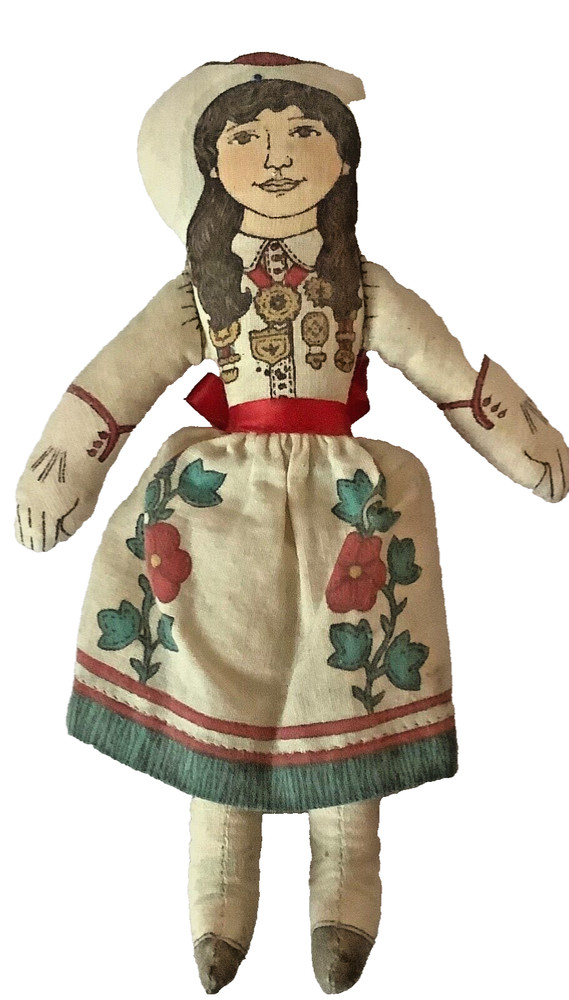 Annie Oakley Cloth Doll Toy Hallmark Cards February 1979
