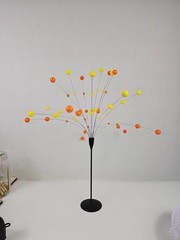 Space Plant Kinetic Abstract Sculpture Metal Art Modernist Mid Century Mcm