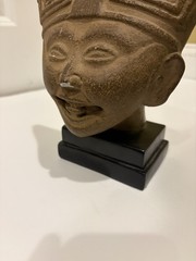 Pre-Columbian Veracruz Mexico Laughing Head Statue