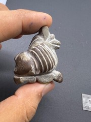Rare Ancient Old Natural Jasper Stone Wild Animal Statue Figure Bead