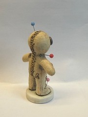 Neil Eyre Designs Halloween Horror Voodoo Witch Spirt Spell Doll Natural