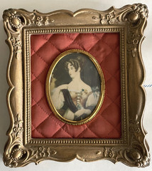 Set of VTG Victorian Cameo Of An Unknown Lady Sir William Charles Ross R.A Frame