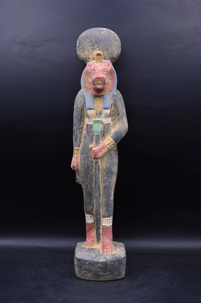 Authentic Egyptian Goddess Sekhmet Statue Ancient Egyptian Antiquities Egypt BC