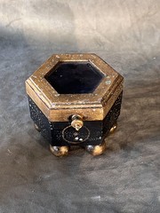 Custom-Crafted Set of Occult Divination & Astrological Dice With Planetary Altar