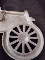 Vintage Sexton Cast Metal Iron Antique Cars Wall Hanging 1960s