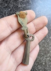 Medieval Spur Terminal & Fitting Metal Detecting Find Antique