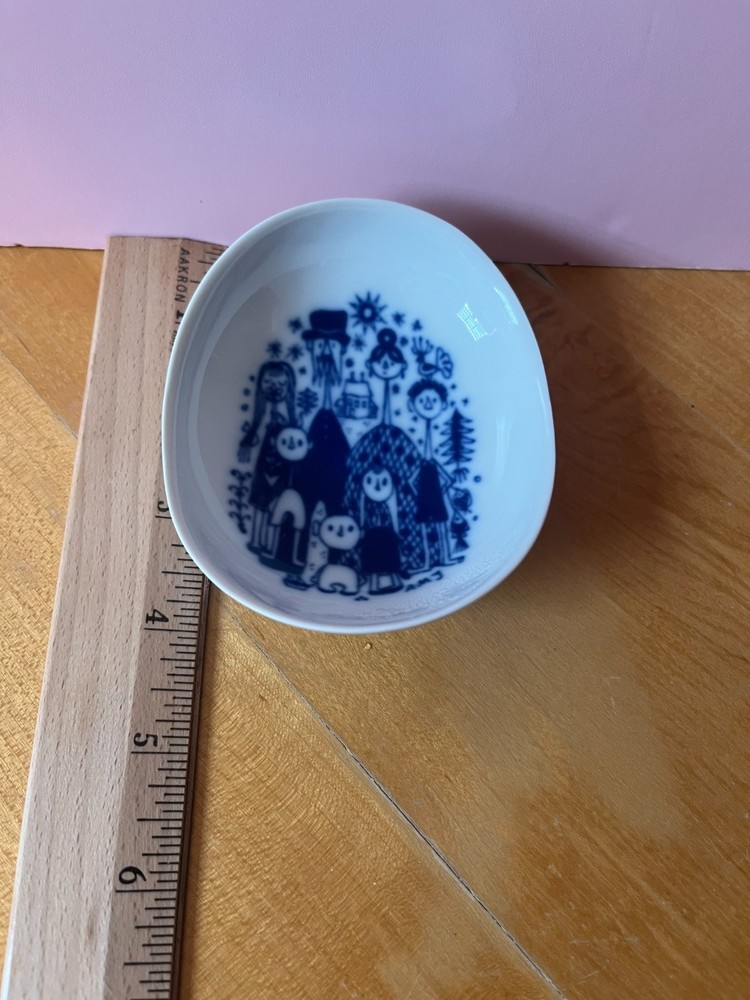 Porsgrund Norway Trinket Dish, MCM, Family Group, Pre-Owned