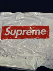 Supreme Inflatable Blimp Balloon White/Red Logo Plastic Contemporary Decor
