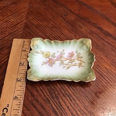 Antique D &Co France Delinieres Limoges Trinket Tray