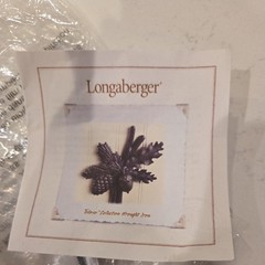 Longaberger RETIRED 2006 WR SINGL TOBOSO BLACK METAL WALL HOOK BRAND NEW