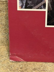 METALLICA – MASTER OF PUPPETS – VINYL LP – WITH PROMOTIONAL HYPE STICKER – RARE!