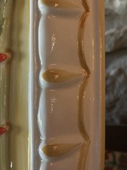 Vintage 80s Sigma Tastesetter Asparagus Ceramic Jello Mold Kitchen Wall Decor