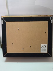Baseball 3D Shadow Box Miniatures in Resin Wood Frame Sports Wall Hanging