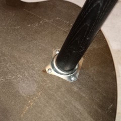 Biomorphic Modernist Art Deco Table – Amoeba Liquid Puddle Irregular Shaped