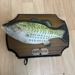 Vintage 99” Big Mouth Billy Bass Fish Novelty Wall Decor (Need, Refurbishing)