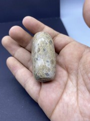 Beautiful Old Natural Jasper Stone Rare Authentic Bead From Central Asai