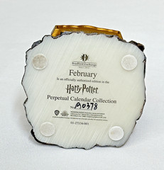 Harry Potter Bradford Exchange Calendar February Piece Character Mint Condition