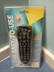Radio Shack 3 In 1 East To Use TV Cable Sat DVD Remote 15-2147