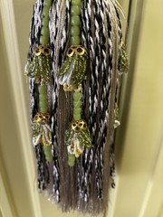 Mackenzie Childs Lily Pond Tassel Rare!