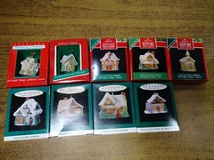 Hallmark Keepsake Miniatures Old English Village 1-9