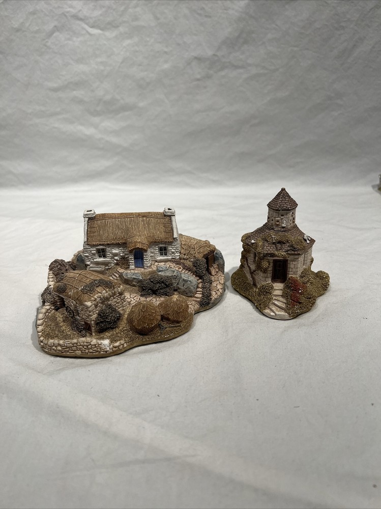 Lot 2 Lilliput Lane English British Village Ballykerne Croft Cottage Figurine