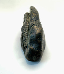 Ancient Greek Wolf Carved Stone Sculpture Animal Figure Circa 200-300 BC