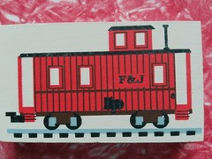 Set 7 CATS MEOW Vintage 1990s Train Locomotive ~ Advertising Quaker Rubbermaid +