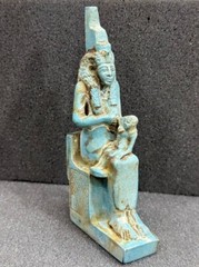 Rare Antique Pharaonic Stone Isis God Statue Ancient Egyptian Antiquities B.C