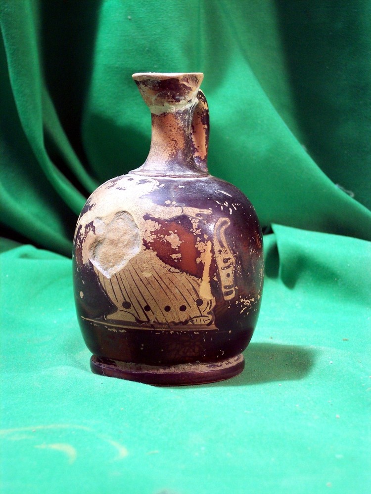 Ancient Greek Apulian Oinochoe – ca 300 BC – Beautiful!