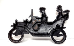 Homco Wall Art Decor 3 Piece Car Bicycle Horse Carriage 1975