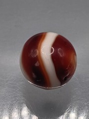 .70″ Akro Oxblood Corkscrew UV Reactive Marble- #CE141