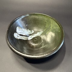 Vintage Handcrafted Studio Pottery Stoneware Chawan Tea Bowl Signed A. Potter