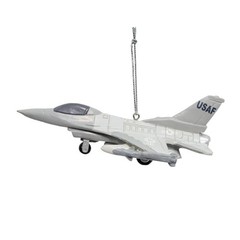 Kurt Adler 4 25″ Resin Air Force Jet Ornament